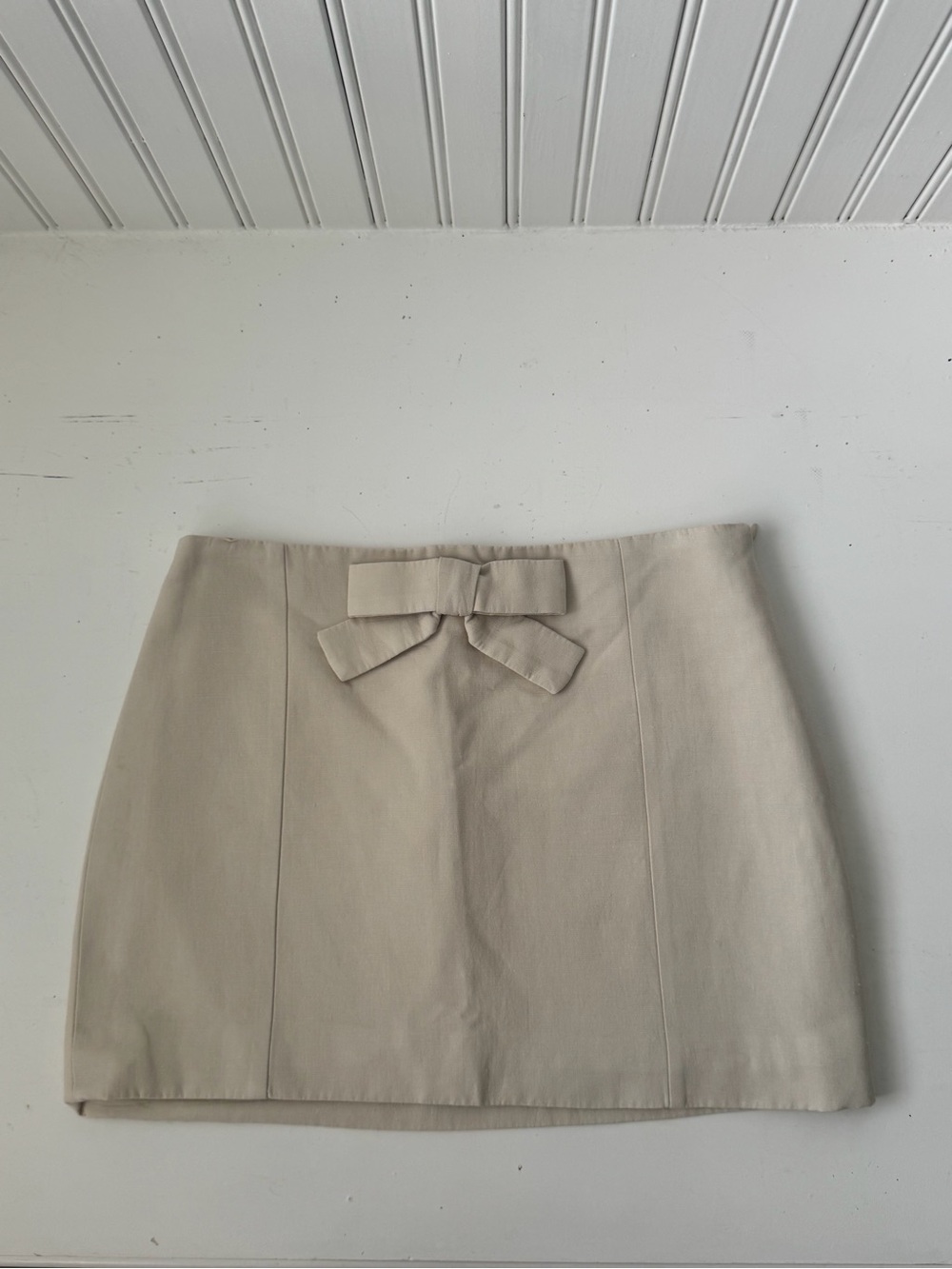 ZARA Cream Bow SET - Picture 5 of 7
